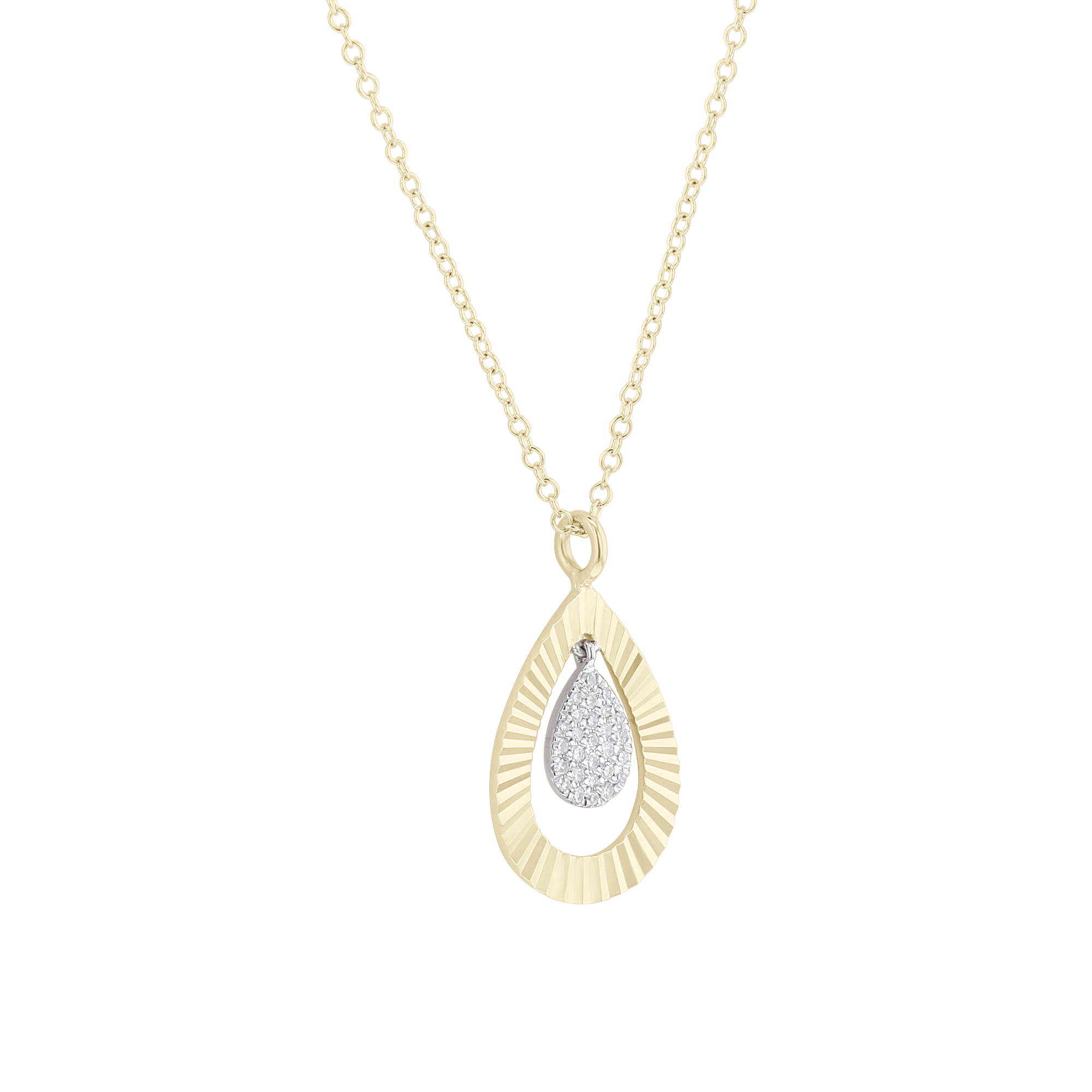 Ray of Light Diamond Necklace