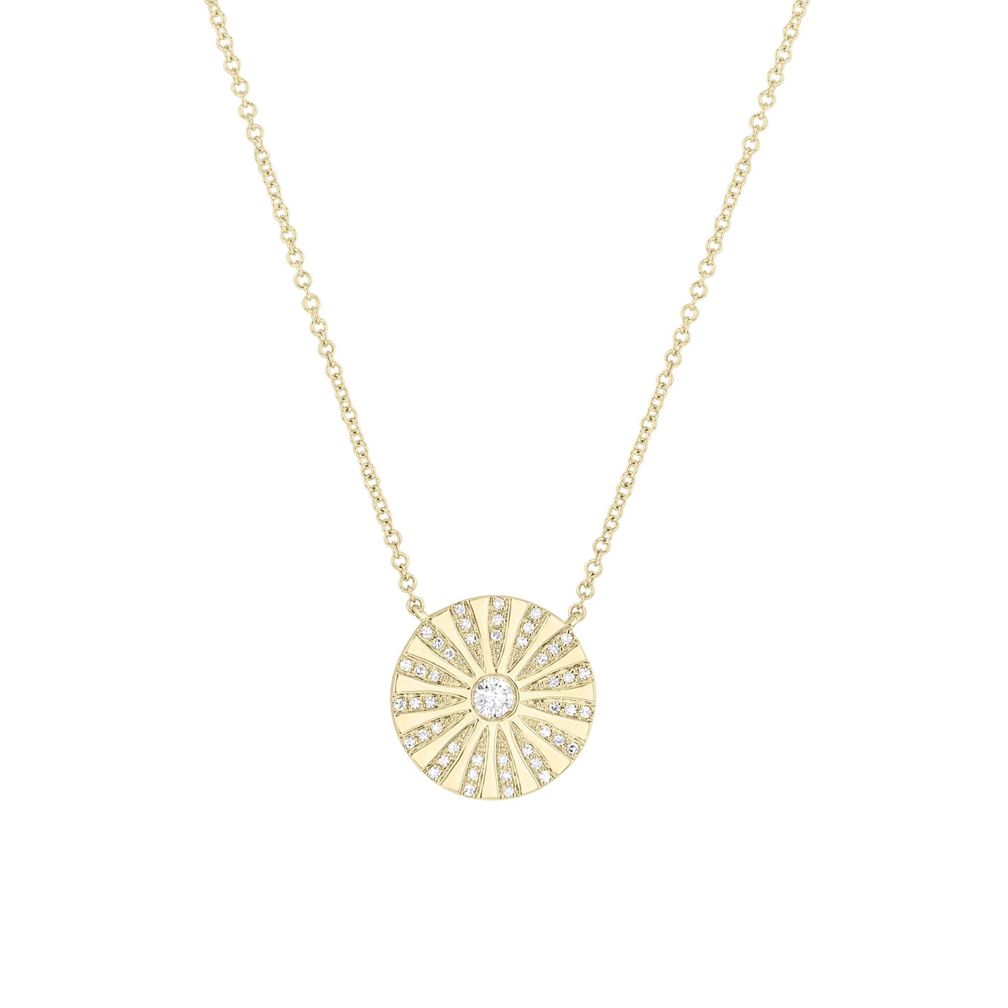 Soleil Diamond Necklace