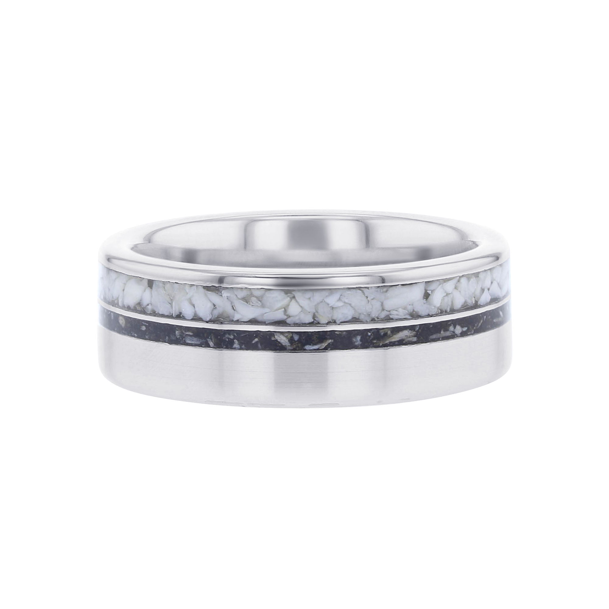 Oceanic Shark Tooth Serinium Wedding Ring – Steven Singer Jewelers