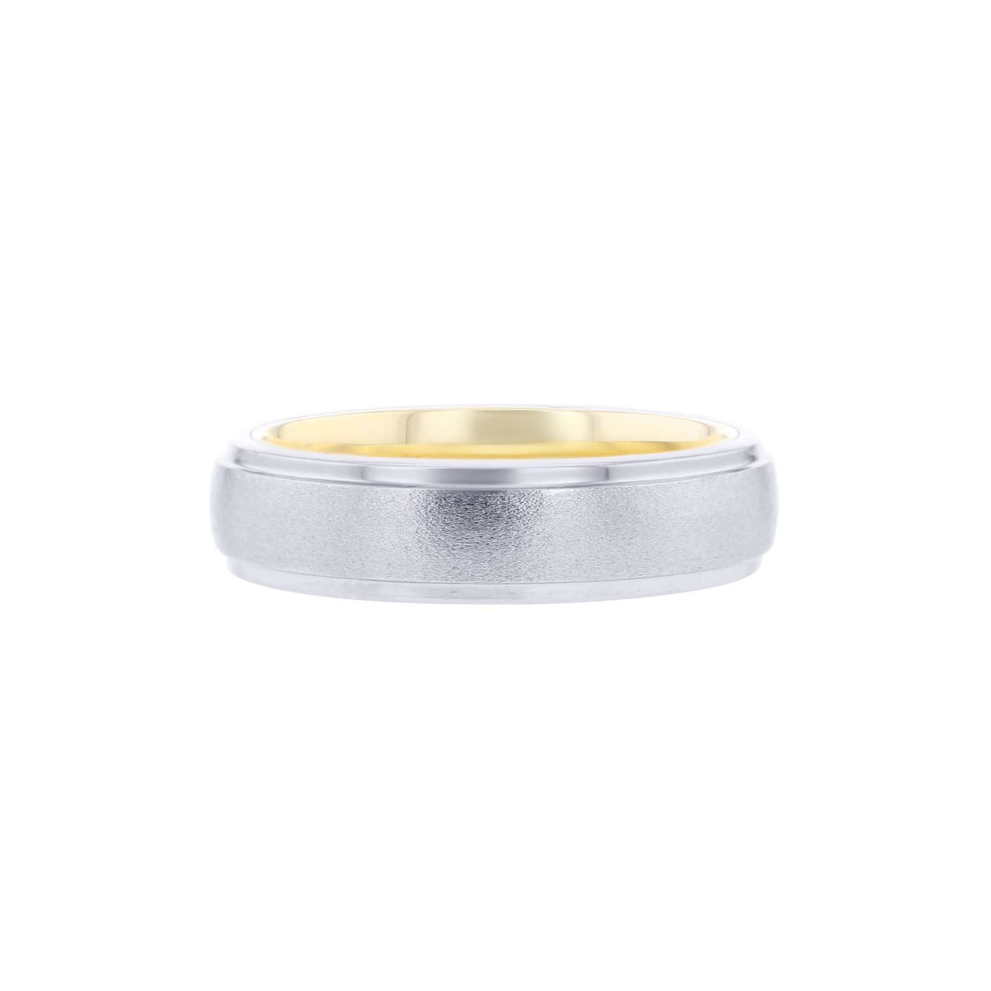 Carlin Serinium & 10 Karat Gold Wedding Ring