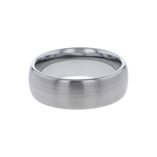 Heath Tungsten Domed Wedding Ring - 8mm