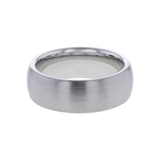 Raphael Serinium Domed Wedding Ring - 8mm