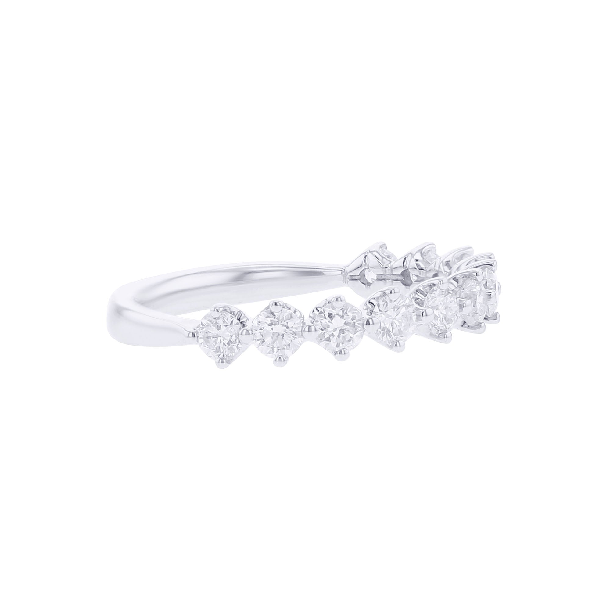 Asteria Diamond Wedding Ring 3/4ct