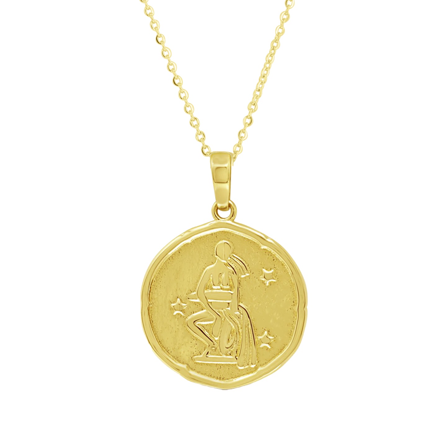 Written in the Stars Zodiac Gold Necklace