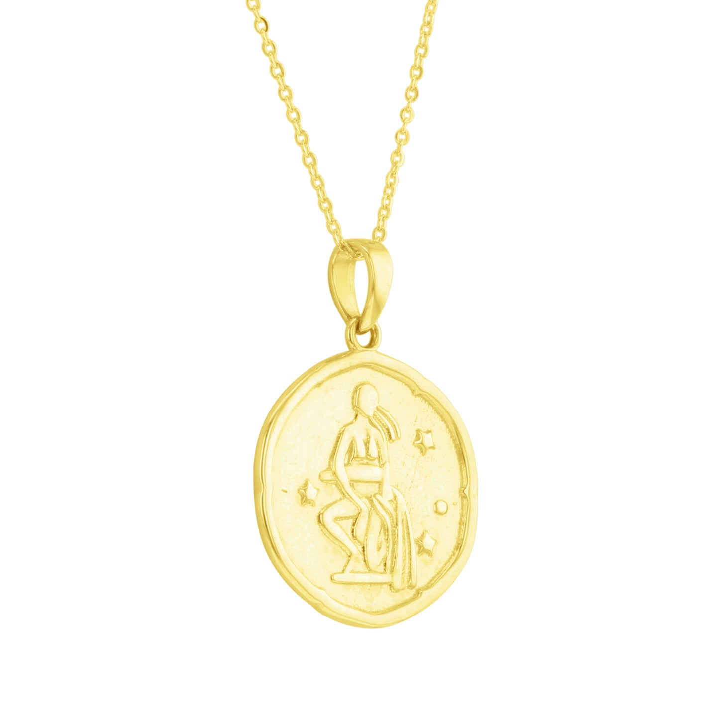 Written in the Stars Zodiac Gold Necklace