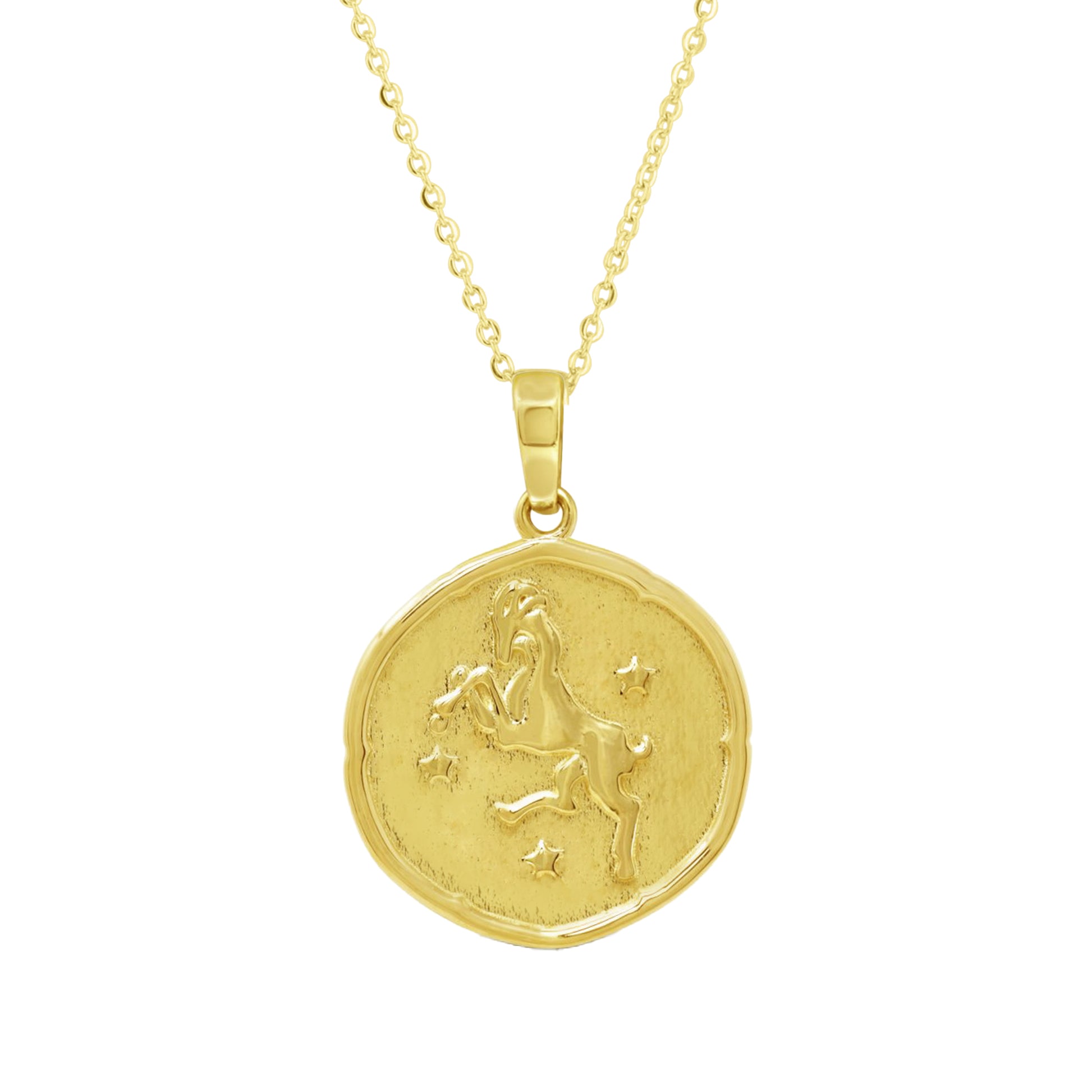 Written in the Stars Zodiac Gold Necklace