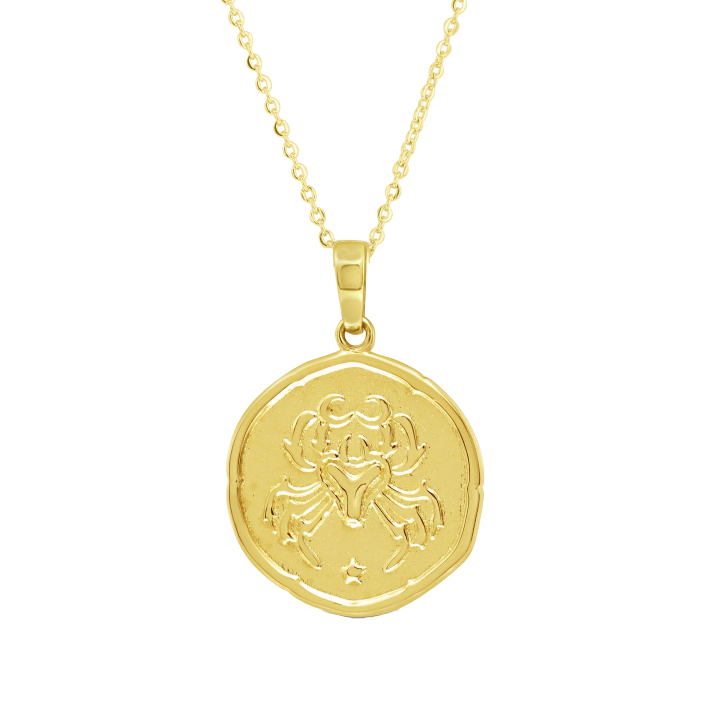 Written in the Stars Zodiac Gold Necklace