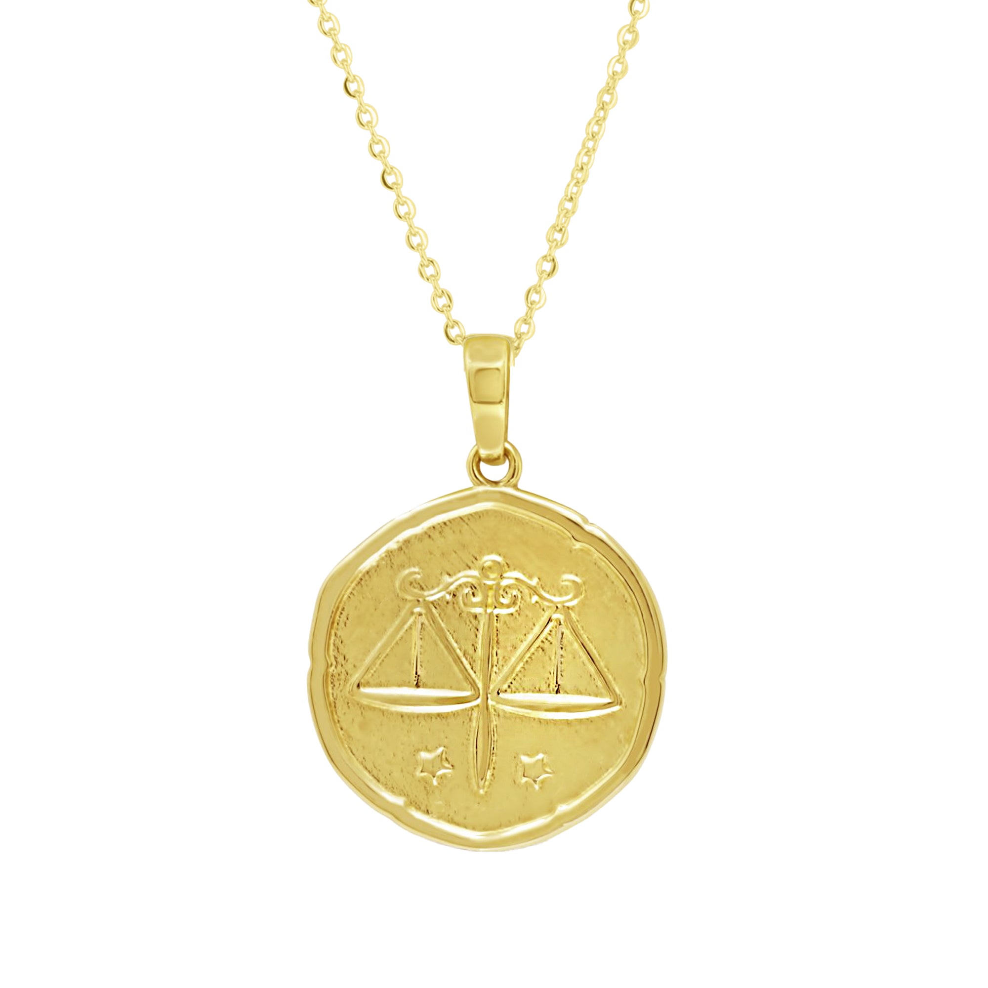 Written in the Stars Zodiac Gold Necklace