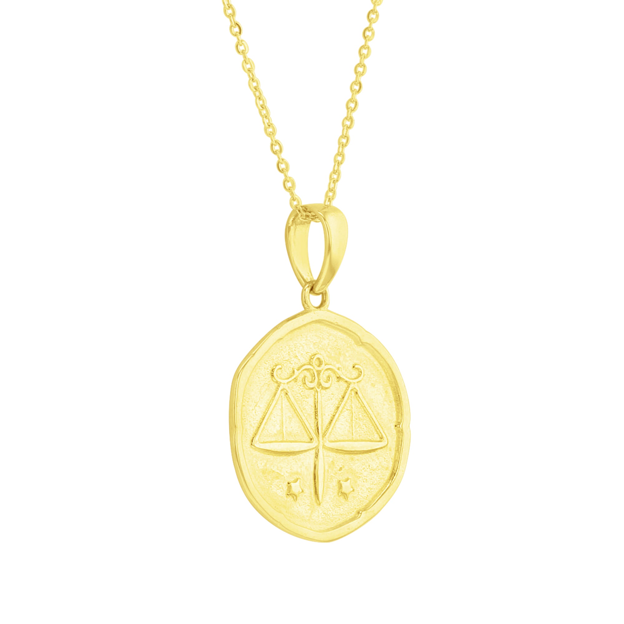 Written in the Stars Zodiac Gold Necklace