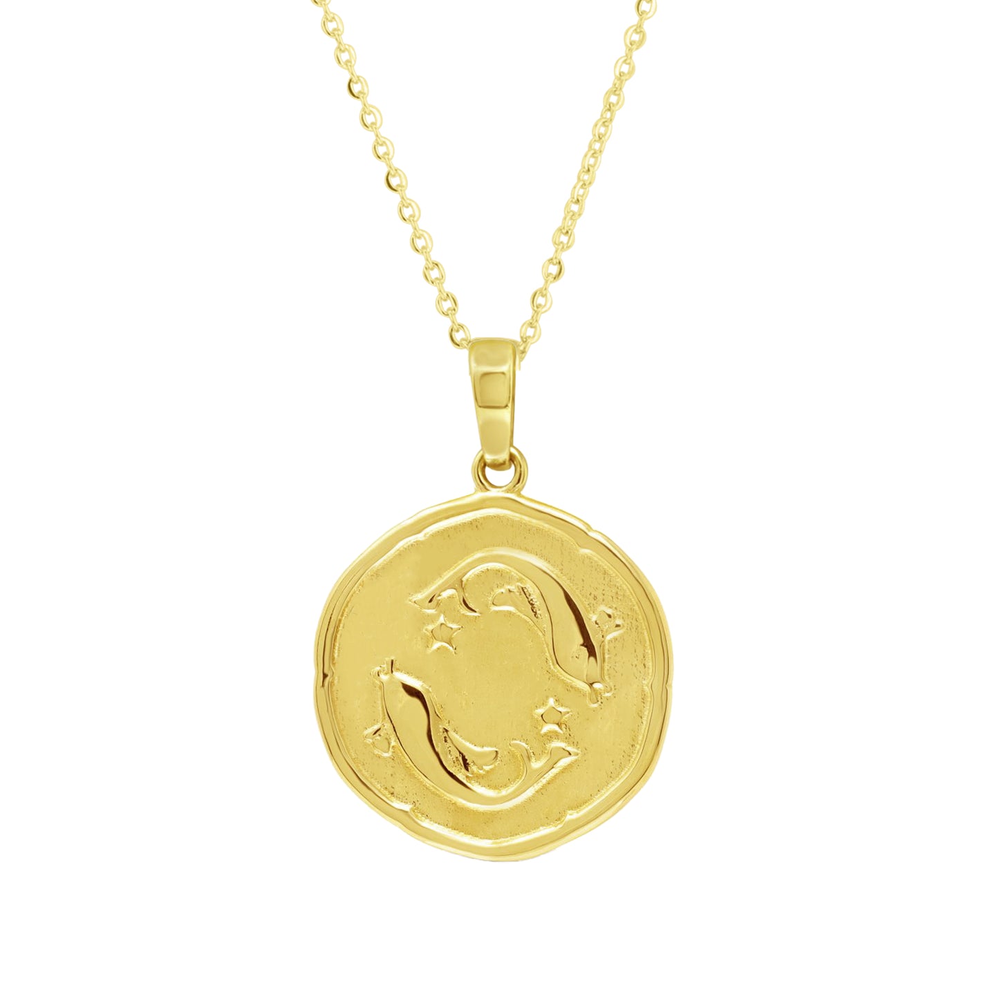 Written in the Stars Zodiac Gold Necklace