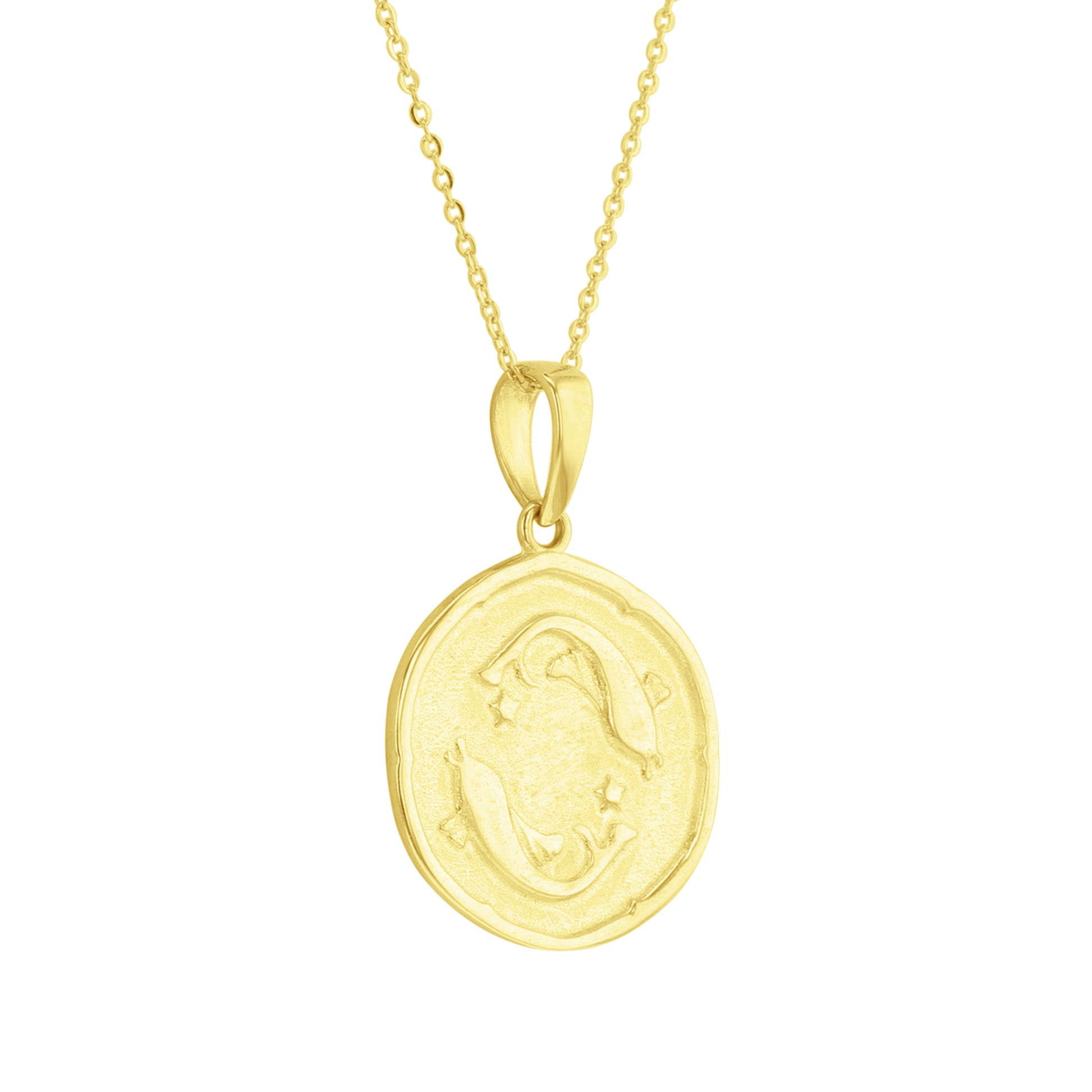 Written in the Stars Zodiac Gold Necklace