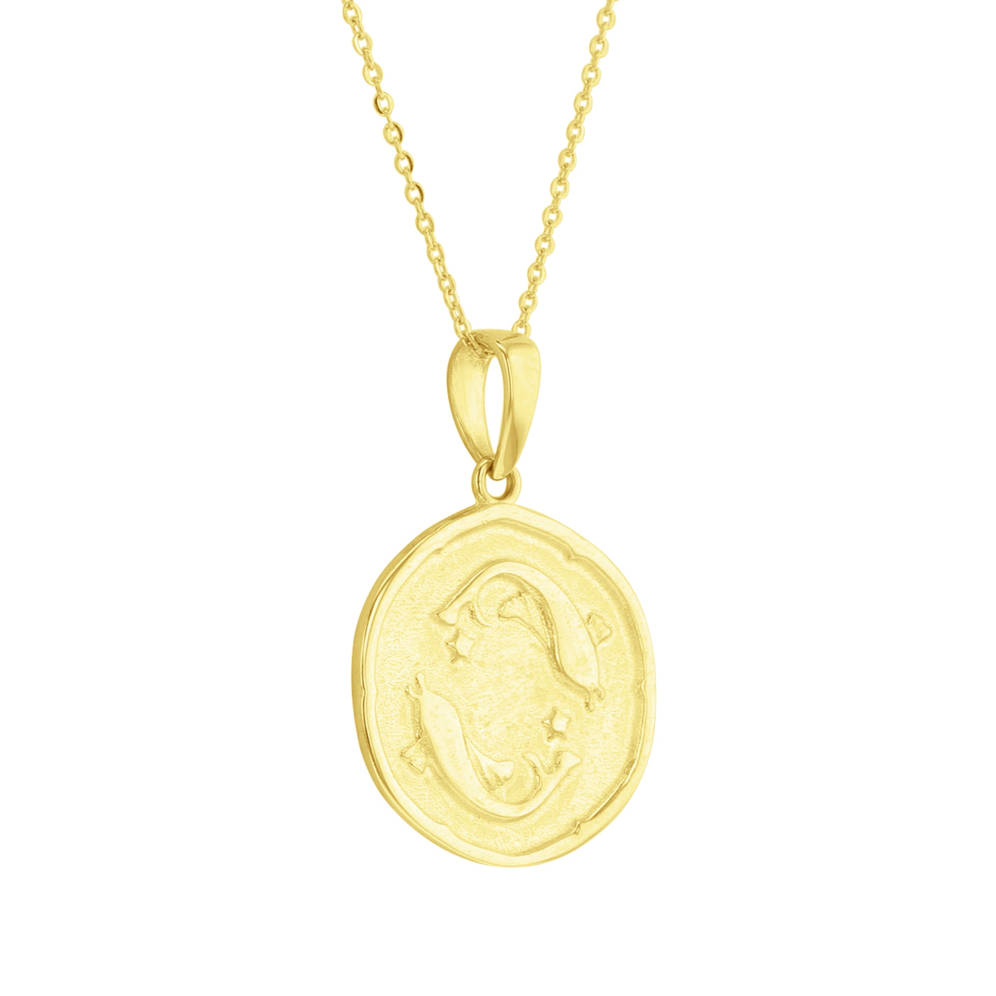 Written in the Stars Zodiac Gold Necklace