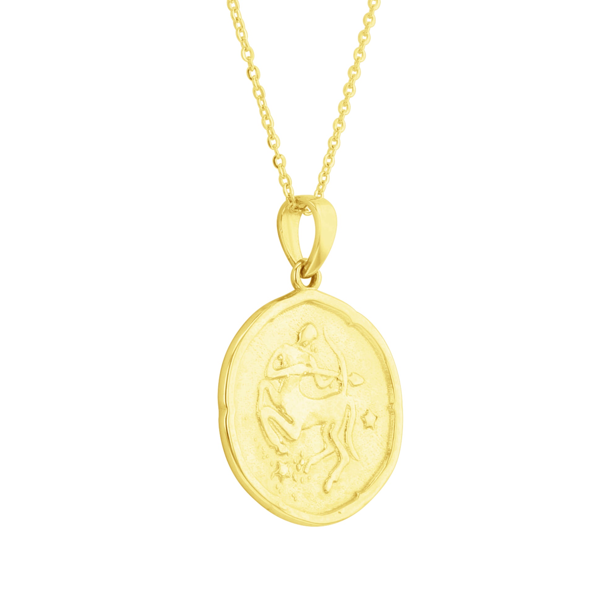 Written in the Stars Zodiac Gold Necklace