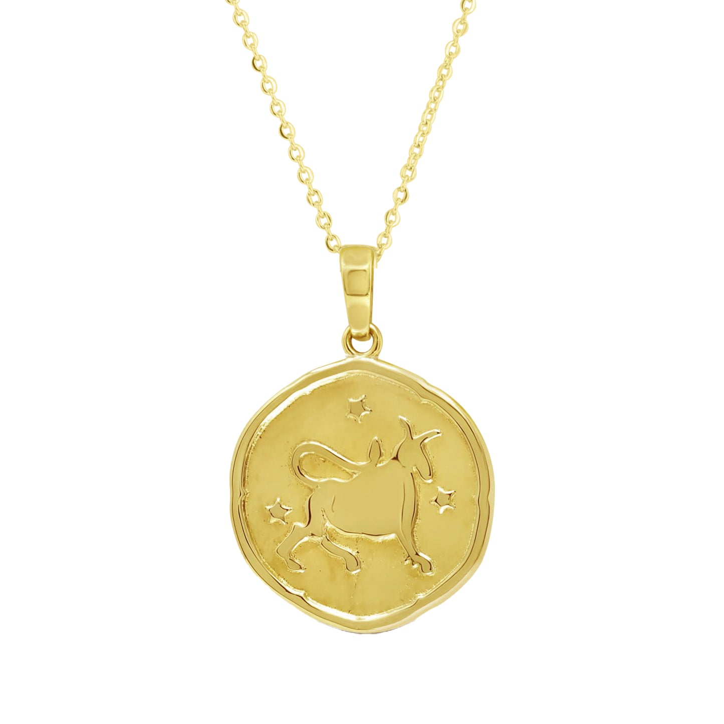 Written in the Stars Zodiac Gold Necklace