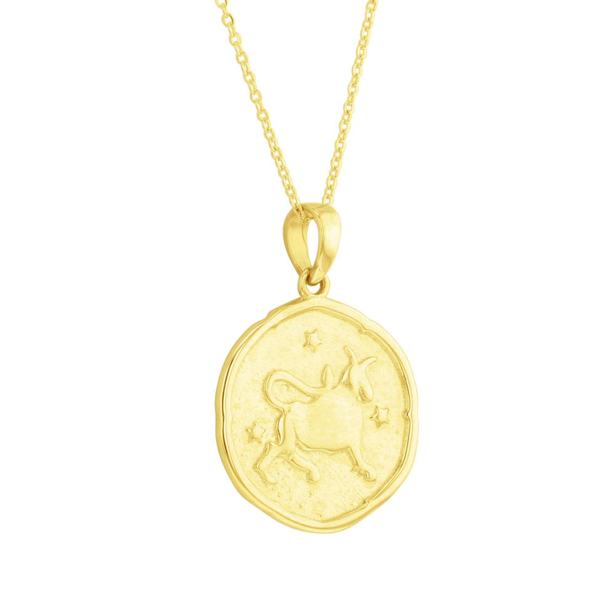 Written in the Stars Zodiac Gold Necklace