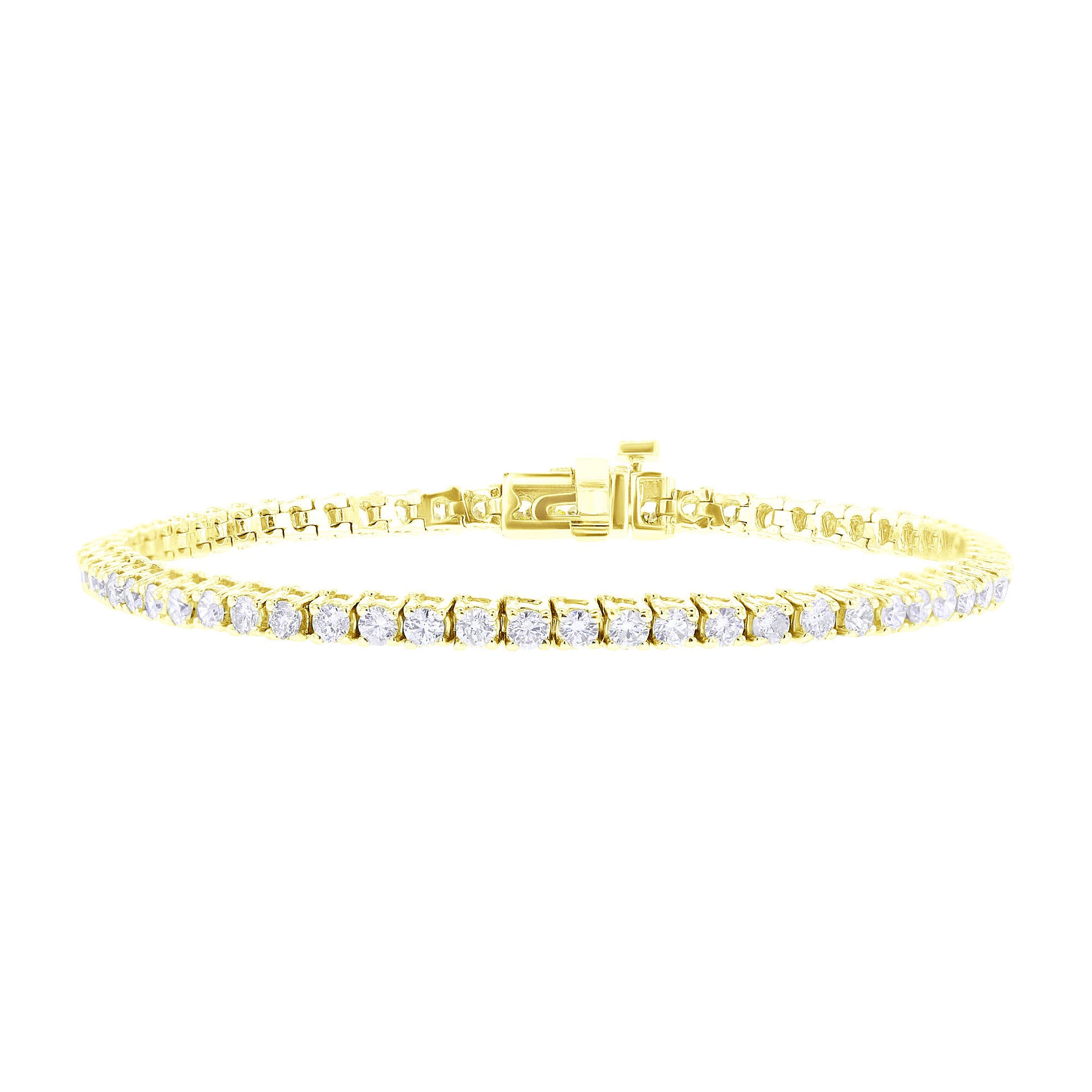 Divinely Classic Diamond Tennis Bracelet 3ct