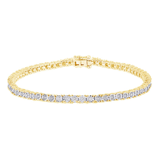 Mirage Diamond Tennis Bracelet 1ct