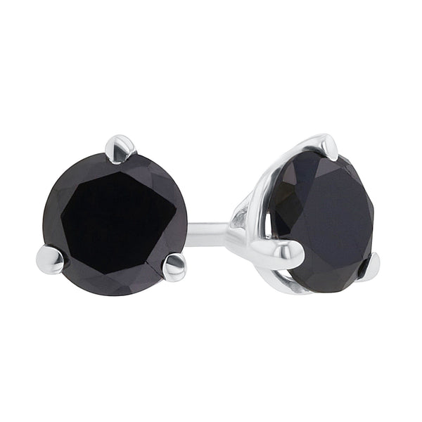 Get Naked Black Diamond Studs 1ct – Steven Singer Jewelers