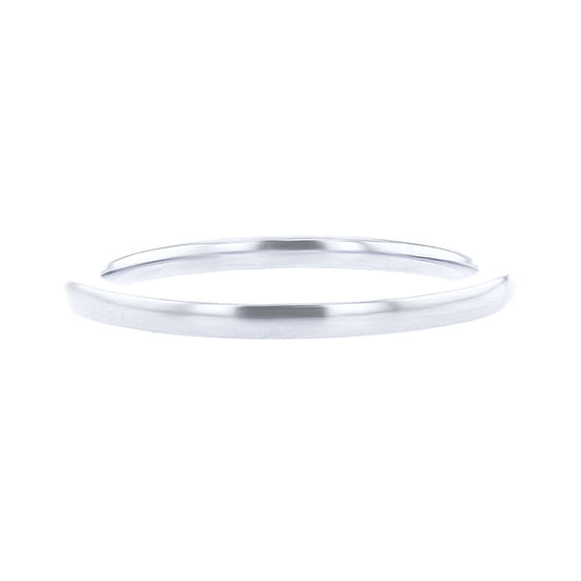 Roux 1.5 mm Light Low Dome Wedding Ring