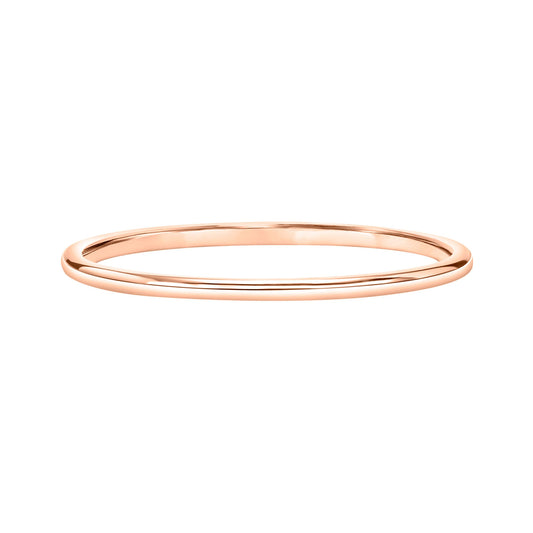 Roux 1mm Light Low Dome Wedding Ring