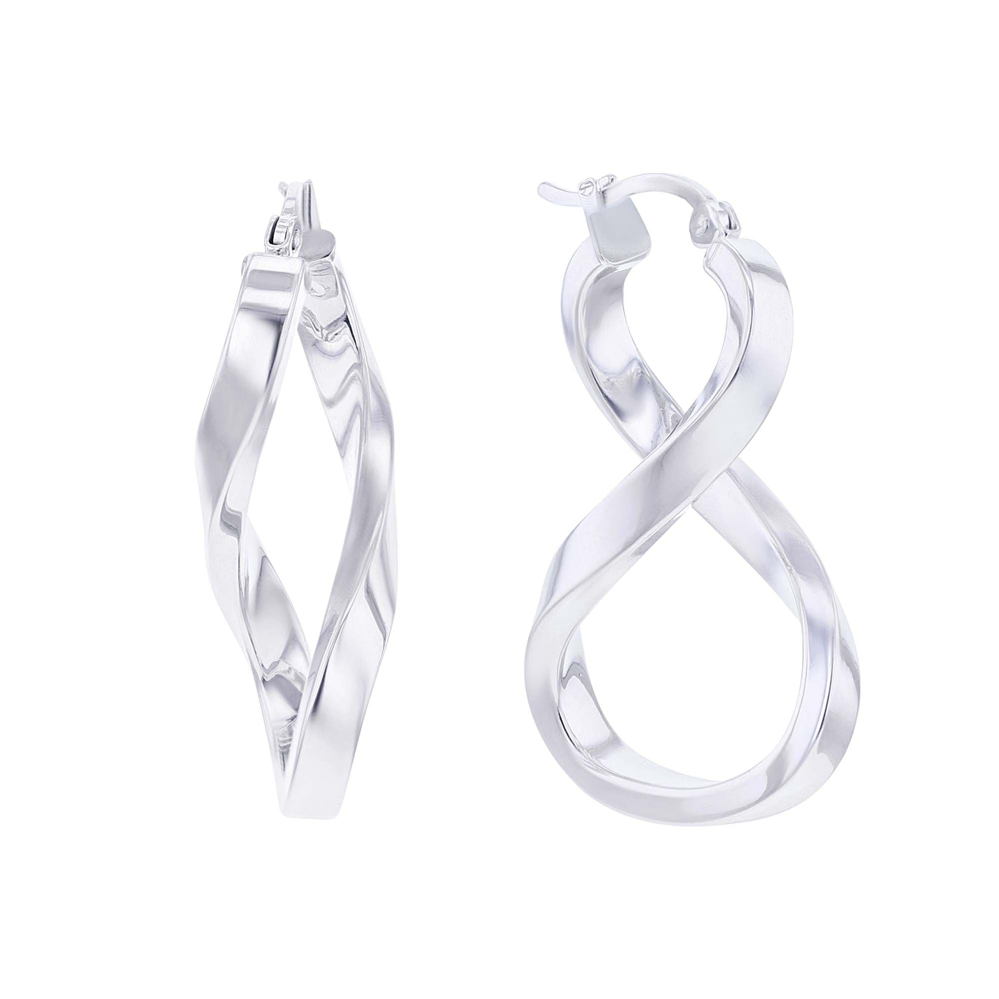 Figure eight store earrings