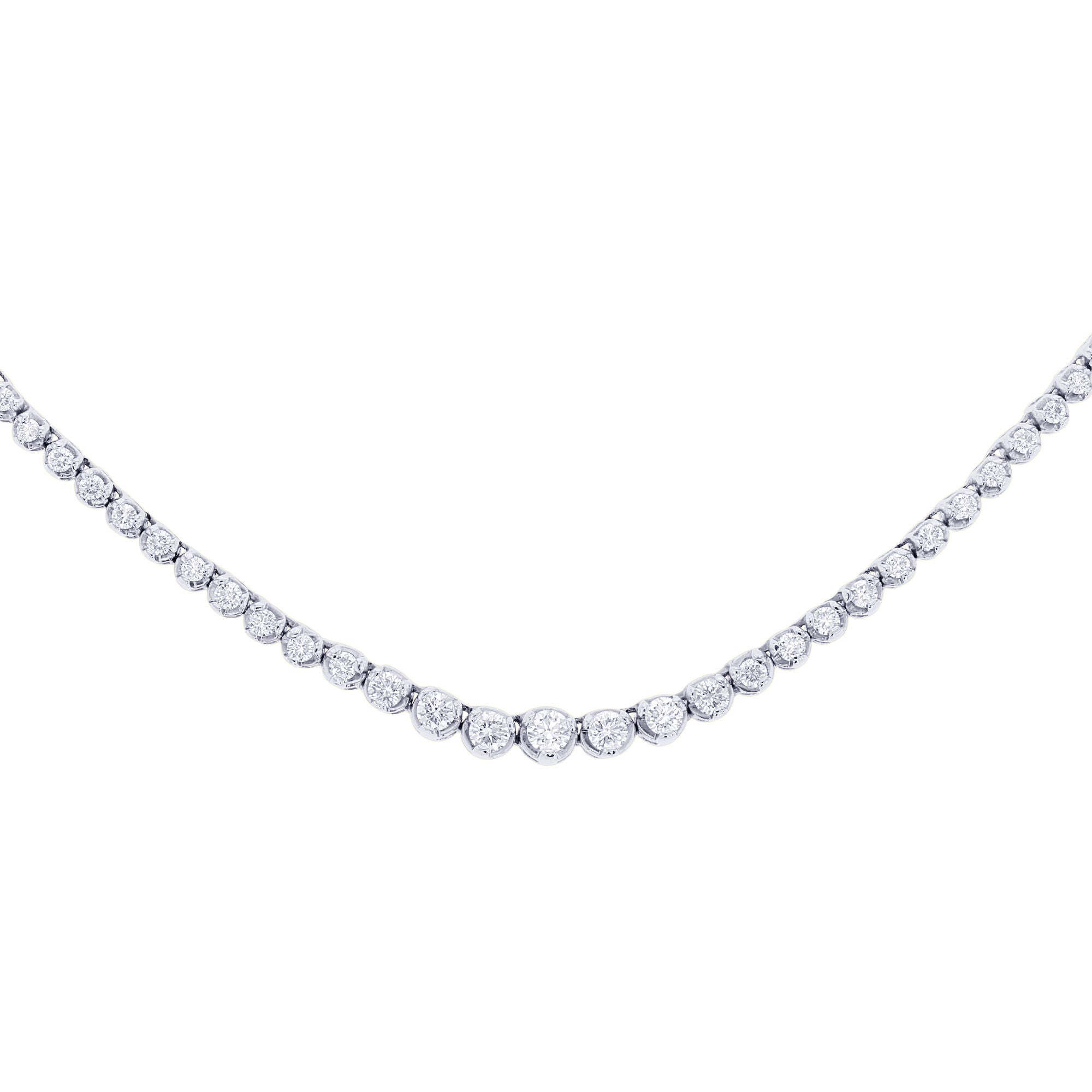 Cheap hot sale tennis necklace