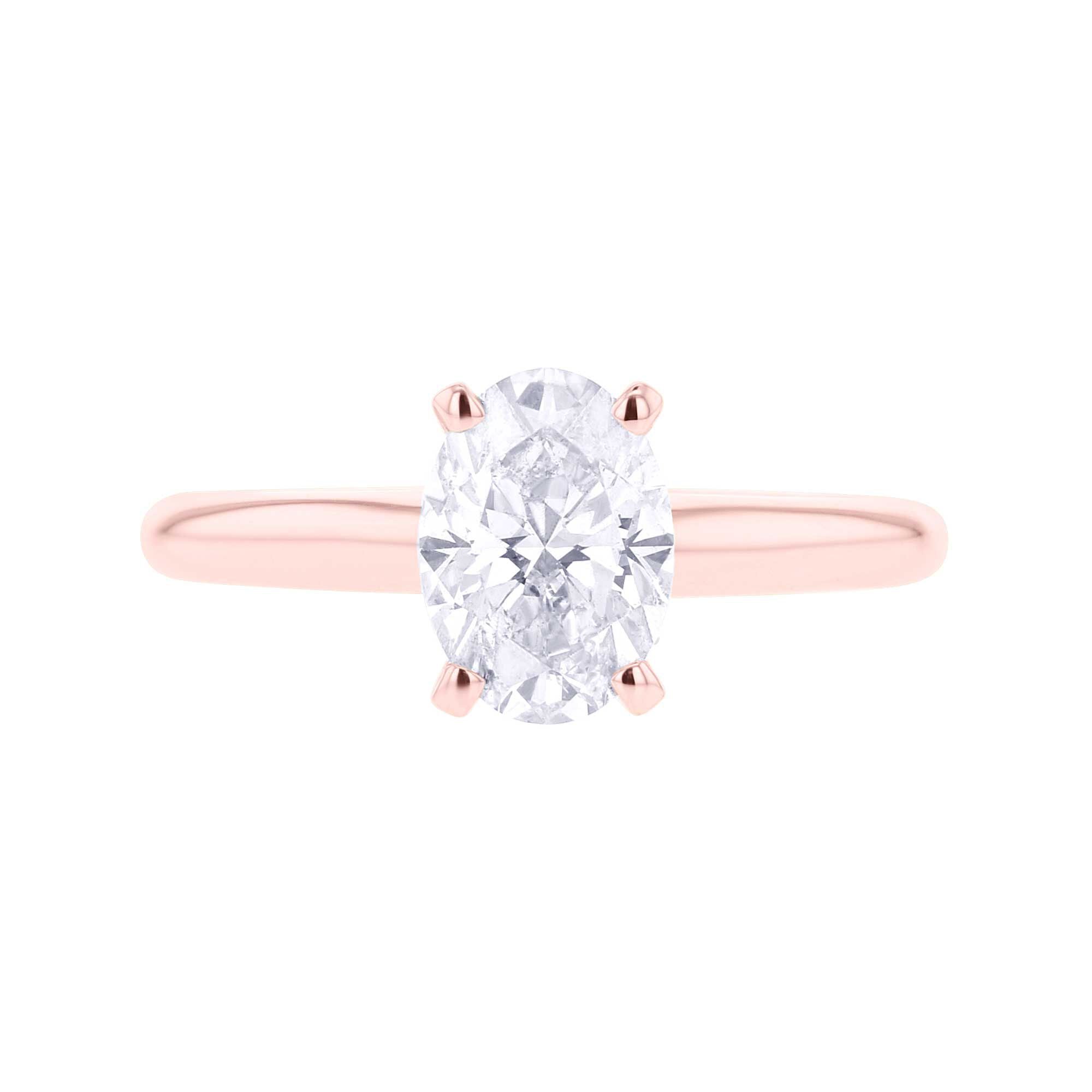 Rose gold engagement hot sale rings under 2000