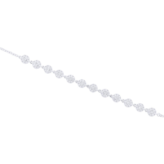 Drops of Jupiter Chain Diamond Bracelet 1/2ct