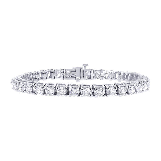 Divinely Classic Diamond Tennis Bracelet 10ct