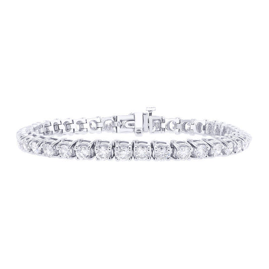 Divinely Classic Diamond Tennis Bracelet 8ct