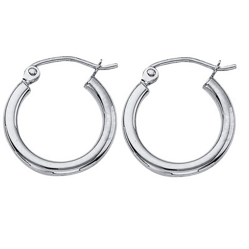 Buy Giva Sterling Silver Classic Silver Hoop Earrings For Men And Women  Online at Best Prices in India - JioMart.