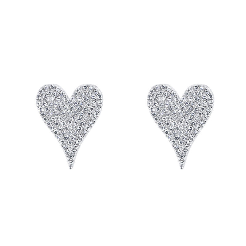 Buy Silver American Diamond Earrings for women